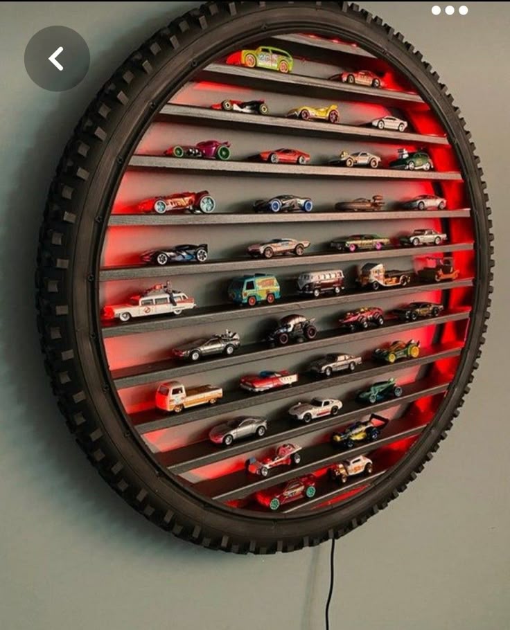 tyre decor for cars hang on to wall